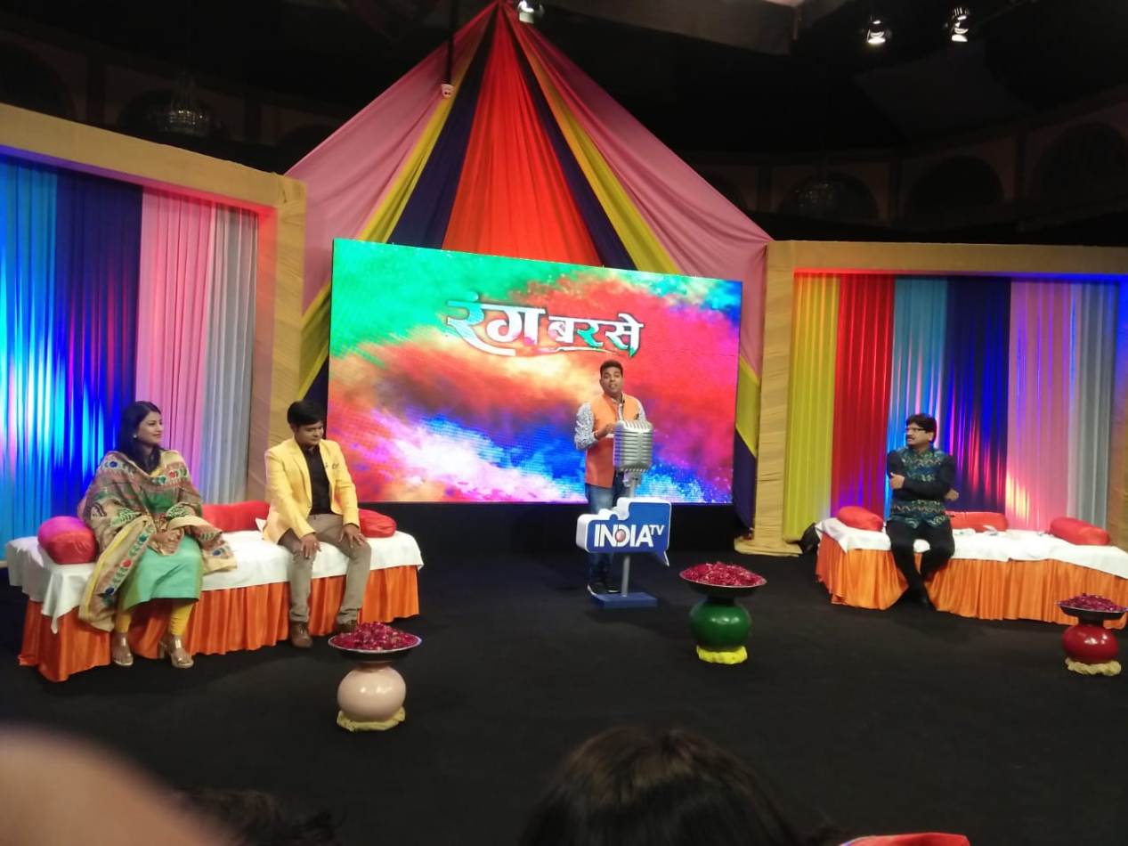 Holi Celebration at IndiaTV